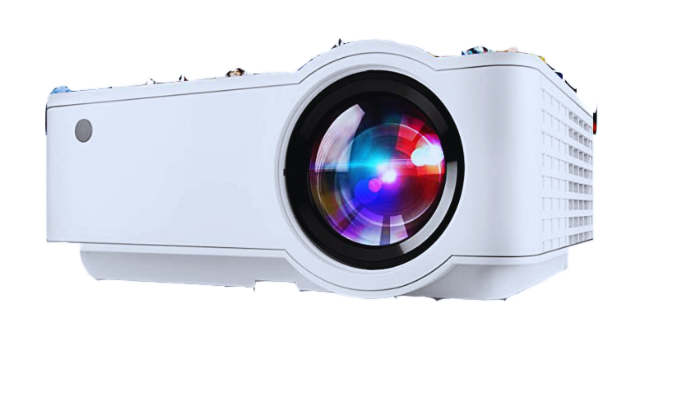 Poner Saund 2021 Updated 5500Lux LED Projector