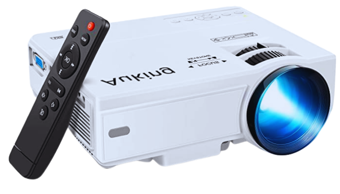AuKing M8-F 2020 Upgraded Portable Movie Projector