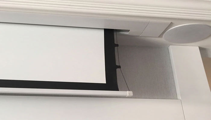 Where should you mount your projector screen: Ceiling or Wall?